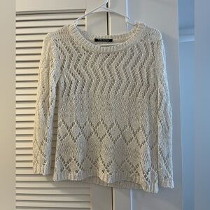 Open Knit Sweater